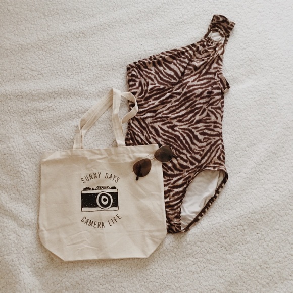 Michael Kors Other - Michael Kors Animal Print One-piece Swimsuit